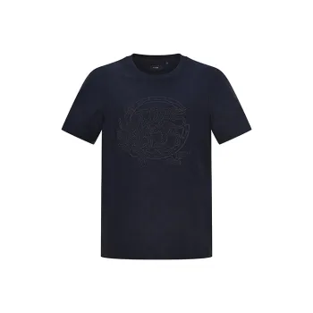 RARE Short Sleeved T Shirts Men's Navy Blue