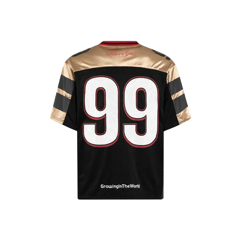 MT99 T Shirt Unisex Black & Gold-1