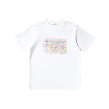 UNIQLO x GUAISHOU8HAO LIANMINGKUAN T-Shirt Unisex White