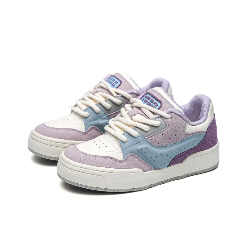 TUOPIN Anti Slip Wear Resistant Low Top Skateboard Shoes Women's-1