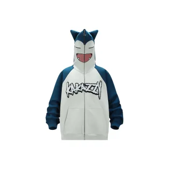 KAKAZZY Sweatshirts Unisex Lake Blue