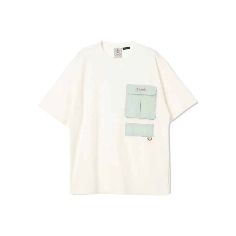 Columbia Cove Beach T Shirt Men's Ecru-0