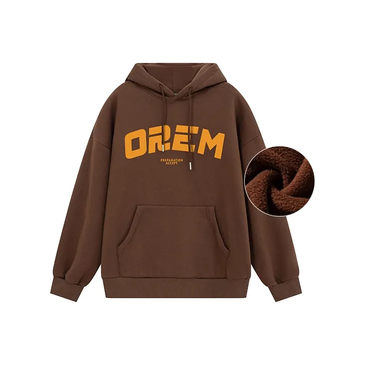 OREM ONE Hooded Loose Fit Regular Sweatshirt Unisex-50