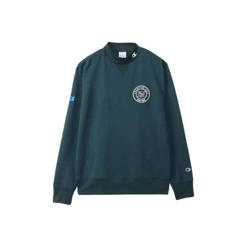 Champion FW24 T Shirt Men's Dark Green-0