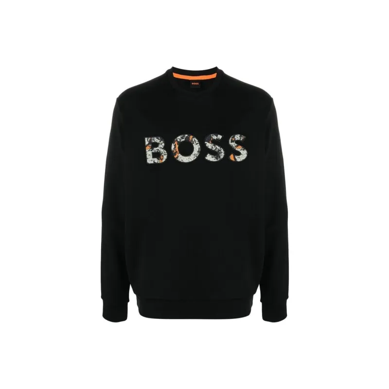 HUGO BOSS FW22 Sweatshirt Men's Black-0