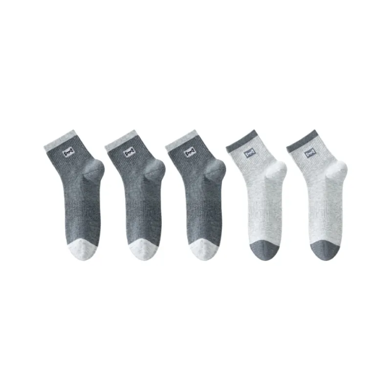 MIIOW Trend Party Series Mid Calf Socks Unisex 5 Pack-21