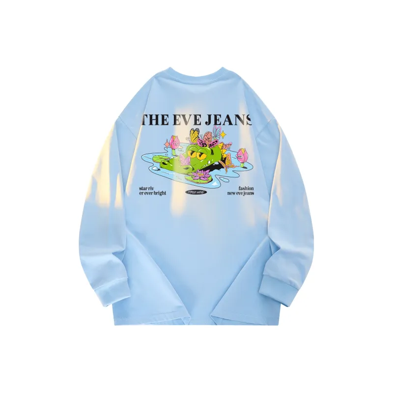 Yiwen Long Sleeved T Shirts Unisex-9
