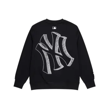 MLB Sweatshirts Unisex Black