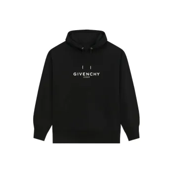 Givenchy Classic Fit Hoodie With Reverse Print