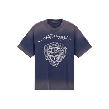 Ed Hardy T Shirt Unisex Midnight Blue