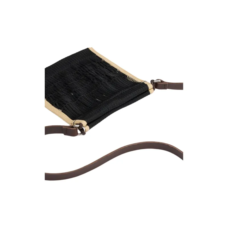 Lemaire Nylon Shoulder Bag, Crossbody Bag Mini Women's Black-3