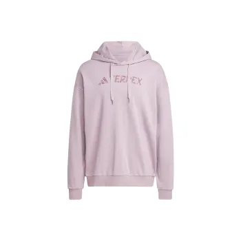 Adidas Terrex Large Logo Hoodie Sweatshirt Unisex Purple
