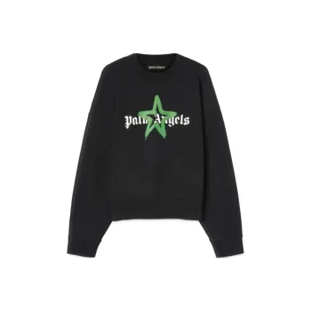 PALM ANGELS Star Sprayed Crewneck