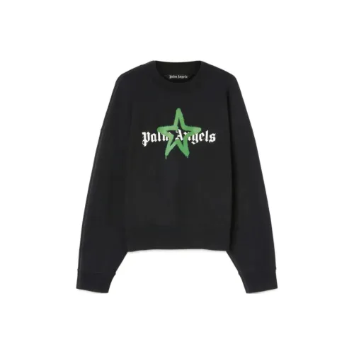 PALM ANGELS Star Sprayed Crewneck
