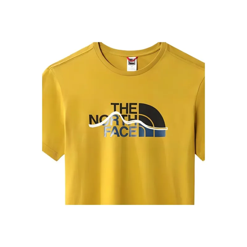 THE NORTH FACE T Shirt Men's Yellow-2