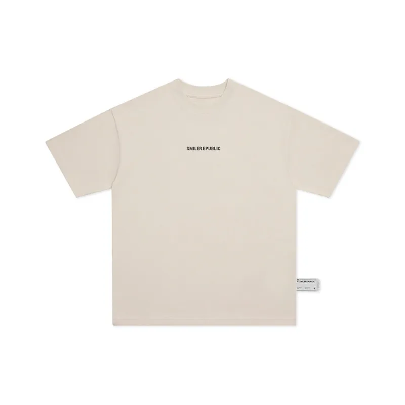 SMILEREPUBLIC T-Shirt Unisex Khaki-0