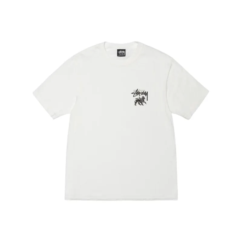 Stussy Pigment Dyed Rasta Lion Tee-2