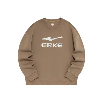 Erke Sweatshirts Men Latte Brown