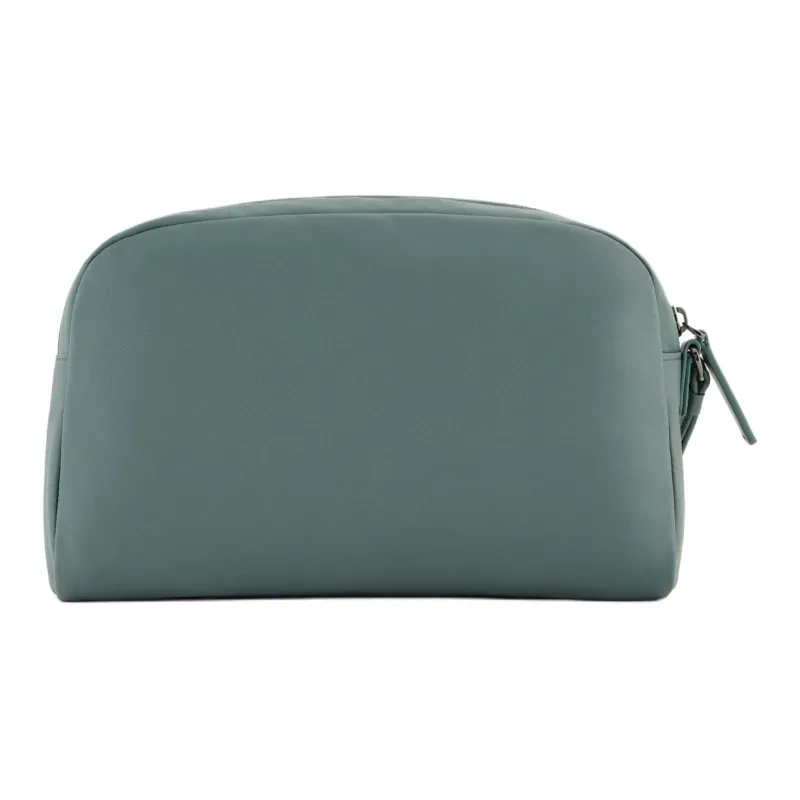 EMPORIO ARMANI Polyamide Clutch Men's Amber Green-1