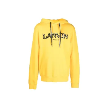 Lanvin Curb Embroidered Hoodie