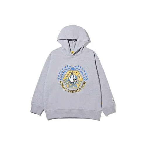 Fr2 X Kappa Sweatshirts Unisex Light Heather Gray-KA36