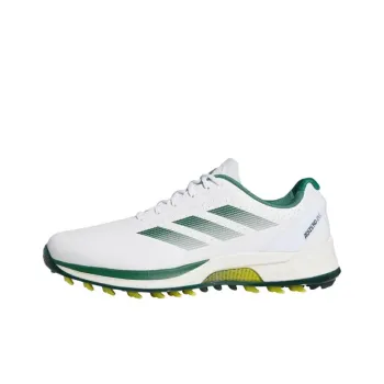 Adidas Adizero ZG Anti Slip Wear Resistant Low Top Golf Shoes Men's White Green