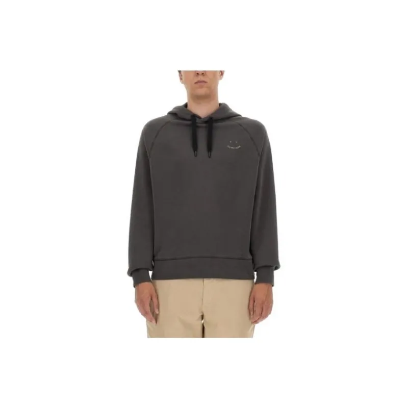 PS By Paul Smith Logo Embroidered Drawstring Hoodie-0