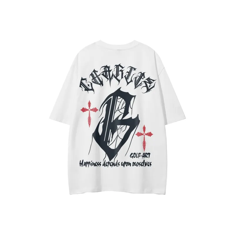 CHARLIE GOLF T Shirt Unisex White-0