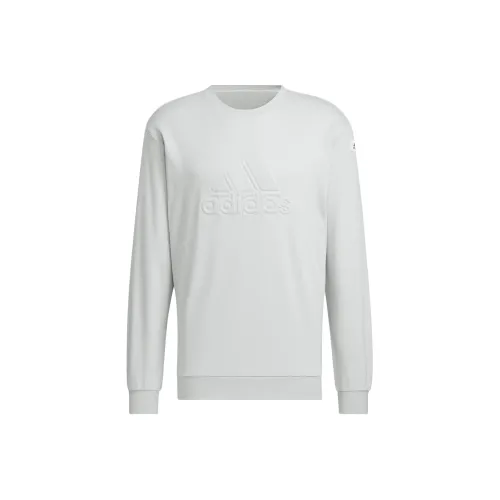 Adidas Sweatshirt Men's Silver Gray