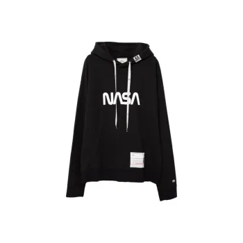 Maison Mihara Yasuhiro Nasa Hoodie Maison Mihara Yasuhiro Nasa Drawstring Hoodie