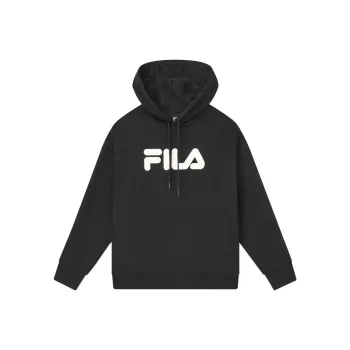 FILA Sweatshirt Unisex Couple's Jet Black