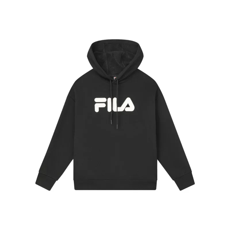 FILA Sweatshirt Unisex Couple's Jet Black-0
