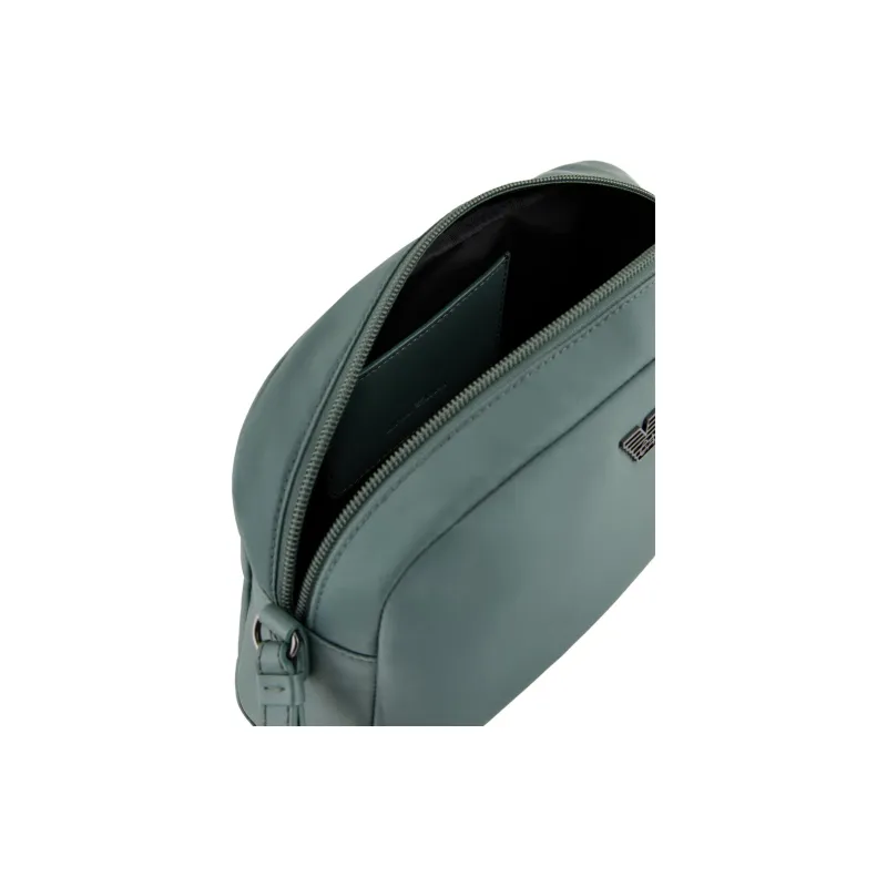 EMPORIO ARMANI Polyamide Clutch Men's Amber Green-3