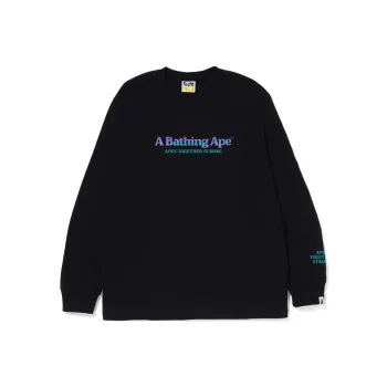 A BATHING APE Bape Mountain L/S Tee FW22