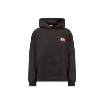 DIESEL S Nlabel Hood L1 Logo Patch Hoodie
