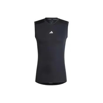 Adidas Free Shipping With AdiClub Techfit Compression Training Sleeveless Tee