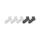 3 Pack Light Gray+2 Pack Dark Gray