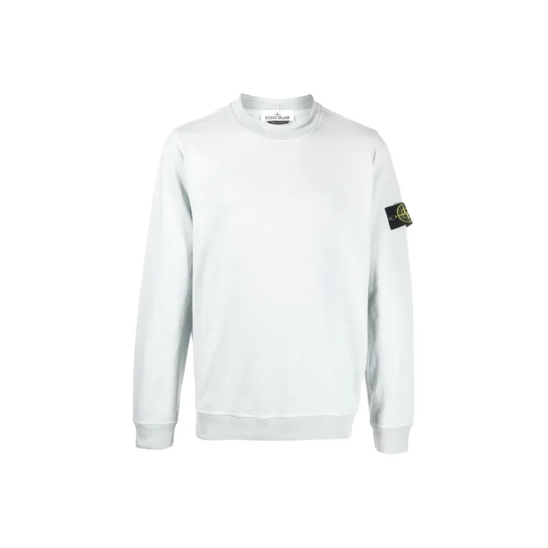 STONE ISLAND Stone Island 40Th Anniversary Collection Sweatshirt Men's Pearl Gray-0
