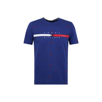 Tommy Hilfiger T Shirt Men's Royal Blue