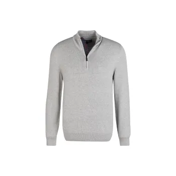 BARBOUR Embroidered-logo High-neck Jumper