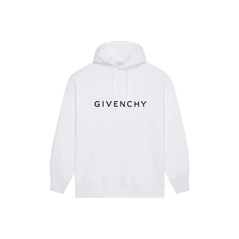 Givenchy Logo print Cotton Hoodie-0