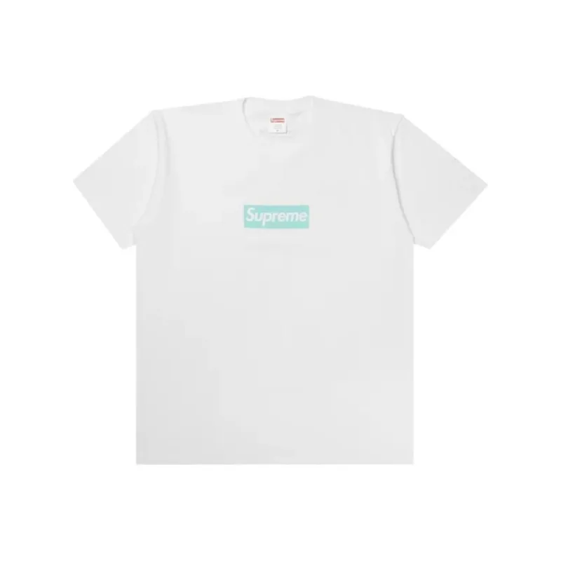 Supreme X Tiffany & Co. Box Logo Tee-0