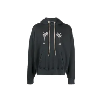 PALM ANGELS Graphic print Cotton Hoodie