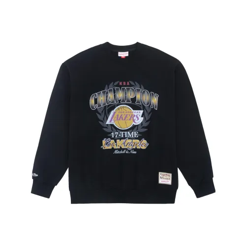Mitchell Ness Sweatshirts Unisex Black