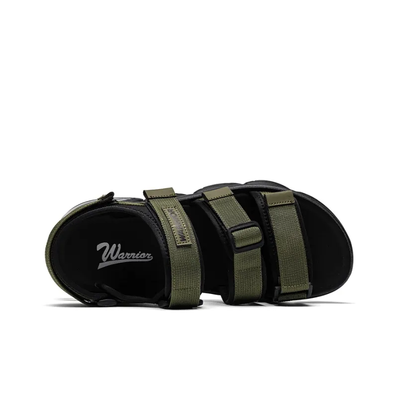 Warrior Beach Sandals Men's Army Green/Black-2