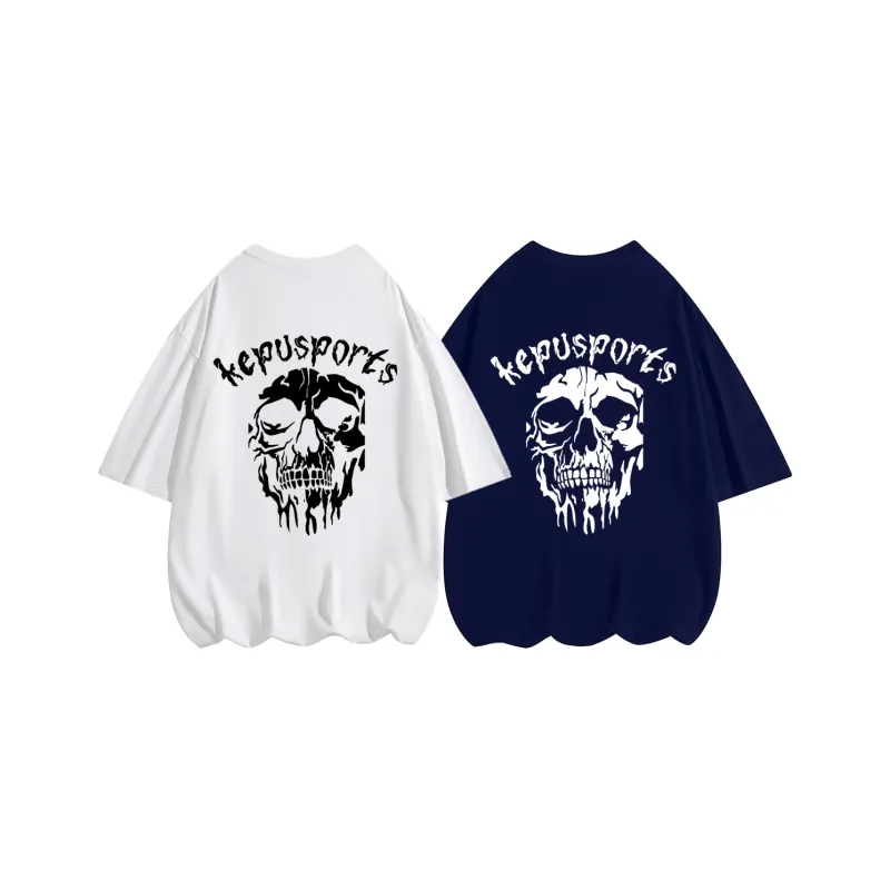 Kepu Short Sleeved T Shirts Unisex 2 Pack-7