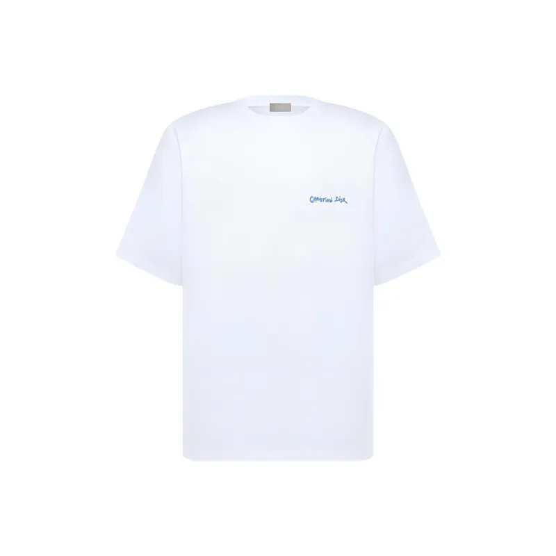 DIOR T Shirts Men White-0
