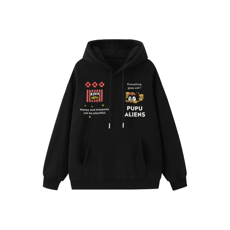 PUPU ALIENS Sweatshirts Unisex-0