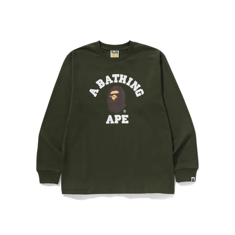 Bape X Predator College Long Sleeve Tee-6
