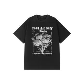 CHARLIE GOLF T Shirt Unisex Black